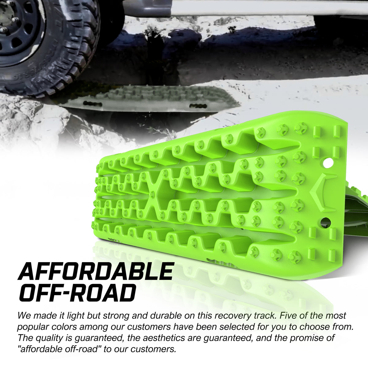 X-BULL Gen 3.0 Recovery Tracks, 2 Pairs, Green