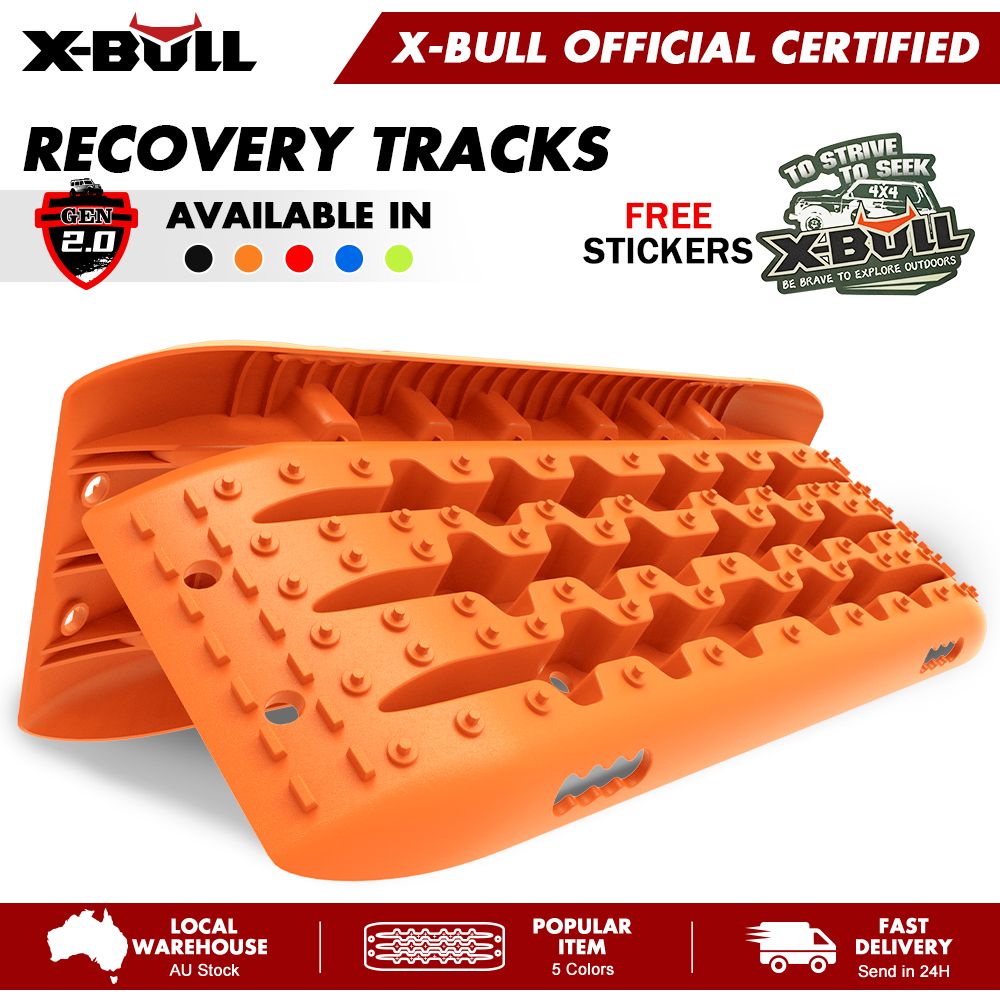 X-BULL Gen 2.0 Recovery Tracks, 1 Pair, Orange