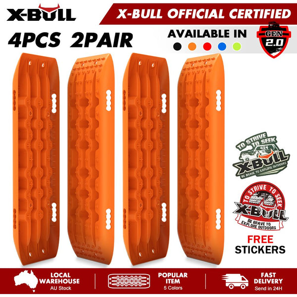 X-BULL Gen 2.0 Recovery Tracks, 2 Pairs, Orange