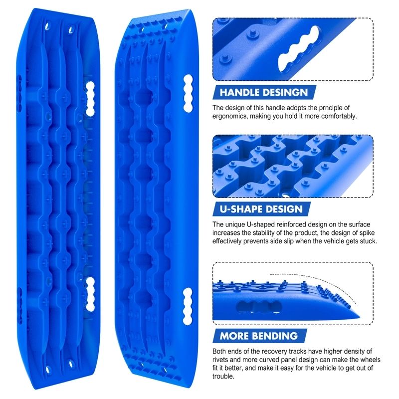 X-BULL Gen 2.0 Recovery Tracks, 1 Pair, Blue