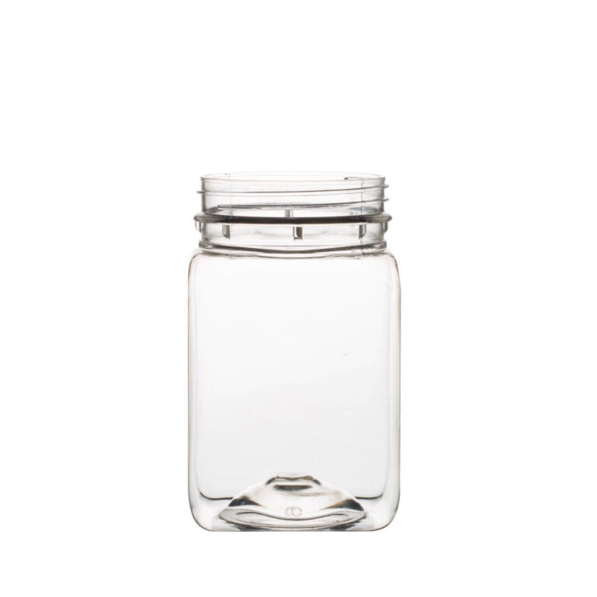 Plastic Honey Jars with Lids, Square, 250g, 10 Pack
