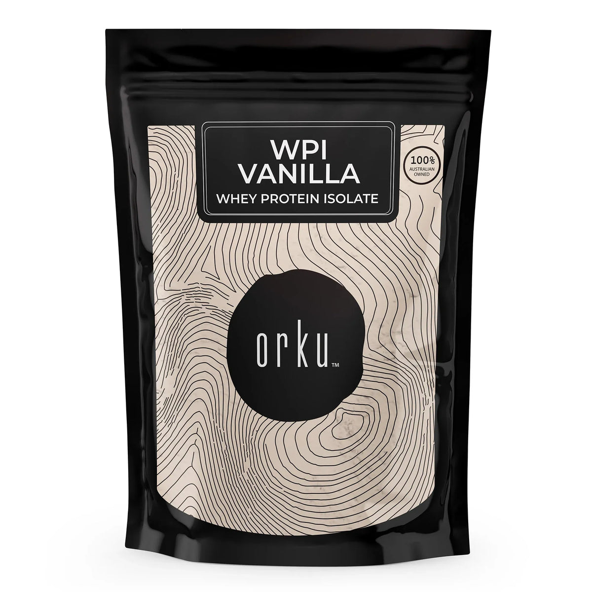 Orku Whey Protein Isolate, Vanilla, 2kg