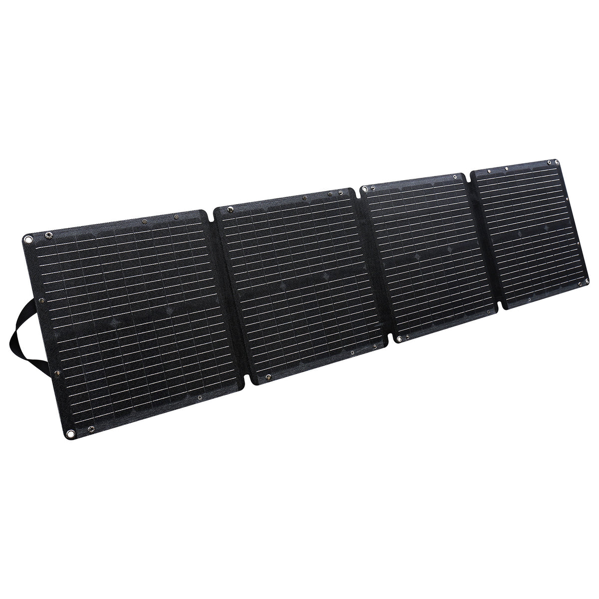 JumpsPower 100W Foldable Solar Panel, USB-C, USB-A & DC Output