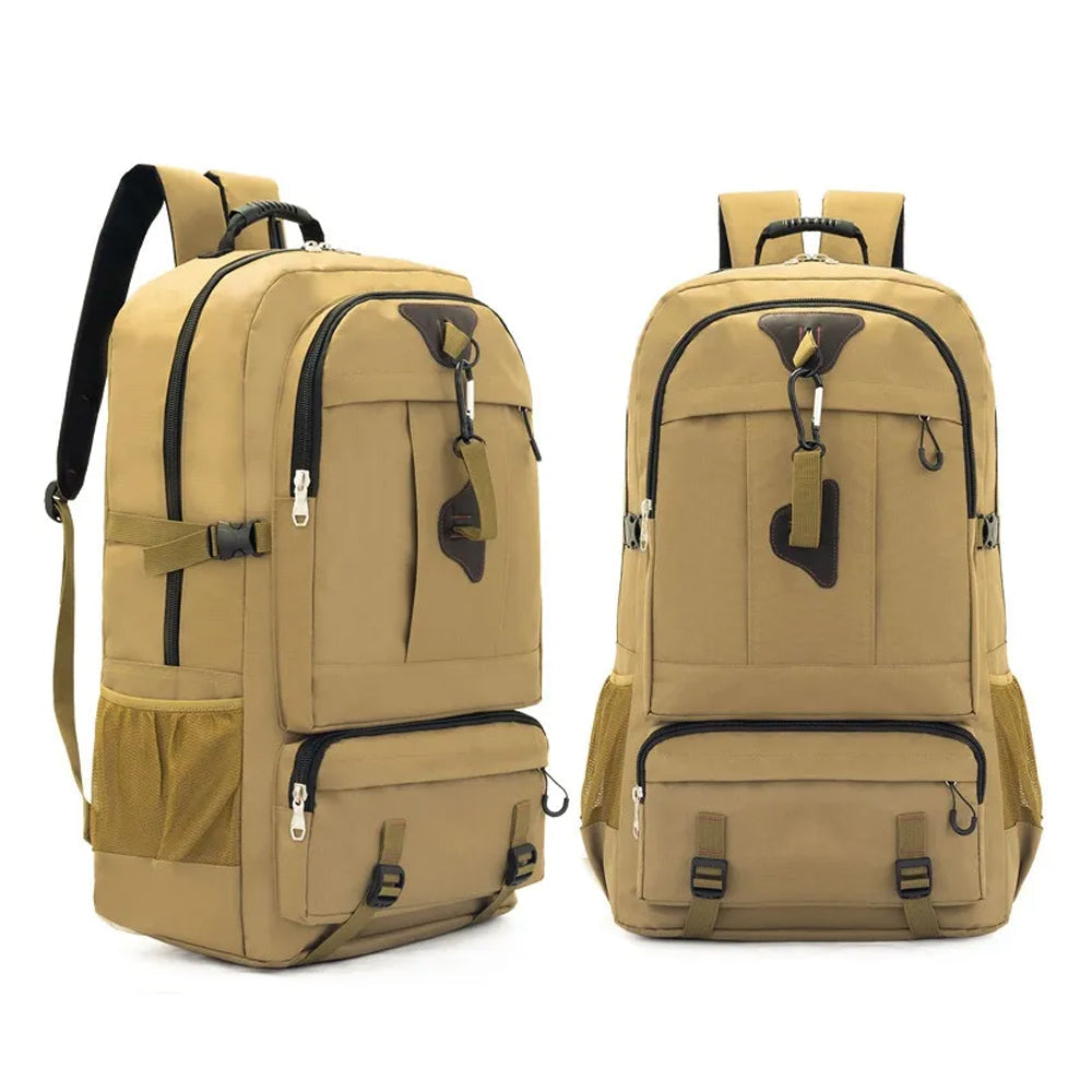 60L Outdoor Hiking Camping Bag (Black)