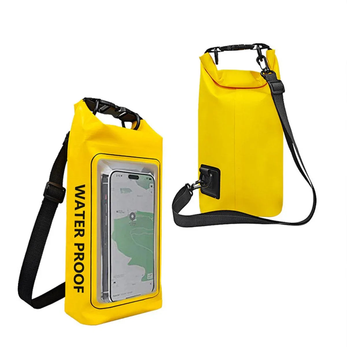 IPX6 Waterproof Crossbody Phone Bag, Yellow