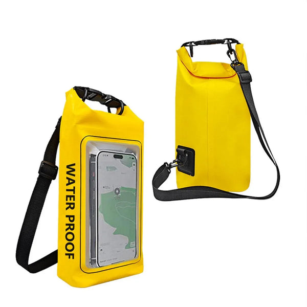 IPX6 Waterproof Crossbody Phone Bag, Yellow