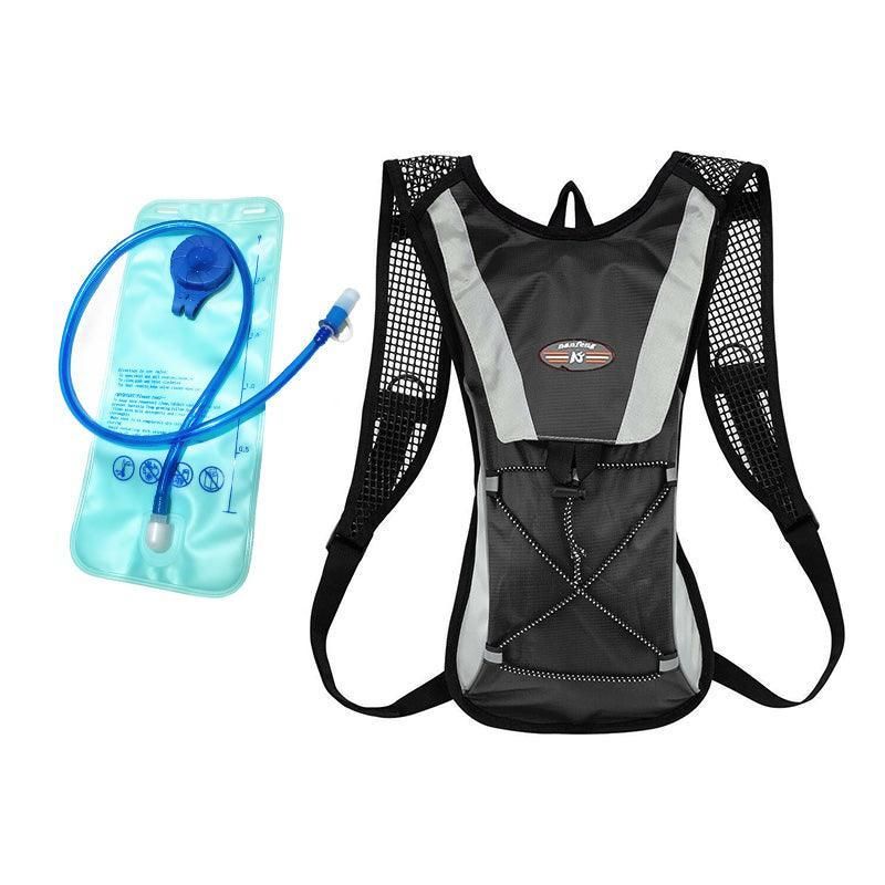 Hydration Pack Backpack with 2L Water Bladder, Black