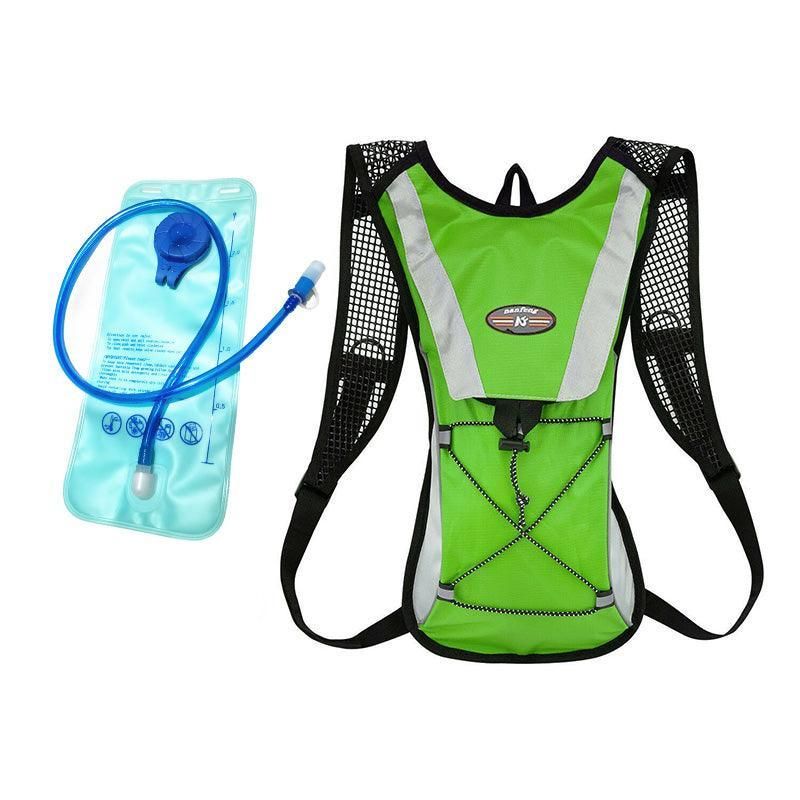 Hydration Pack Backpack with 2L Water Bladder, Green