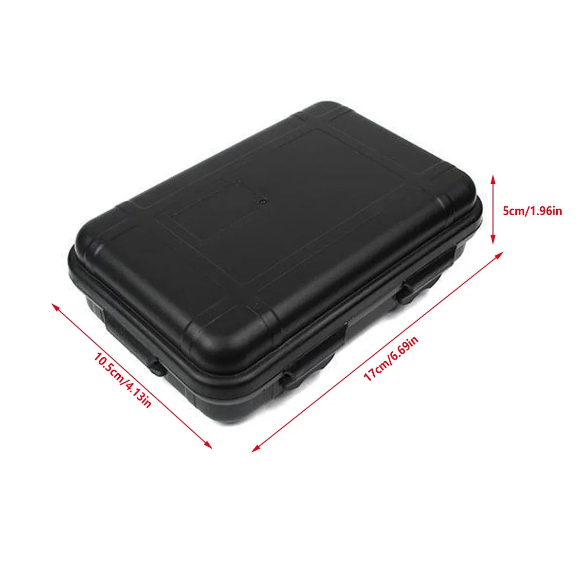 Emergency Survival Tool Kit, 10-Piece, Black Case