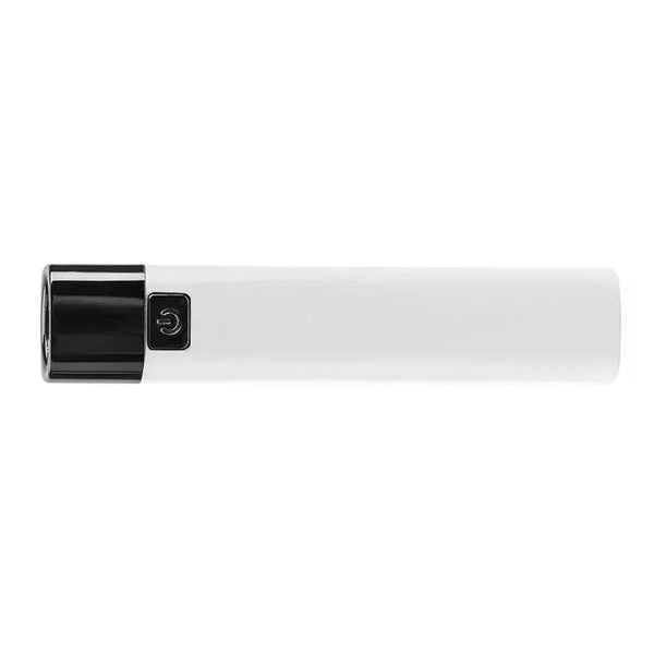 Mini LED USB Rechargeable Torch with Power Bank Function, 350 Lumens, White