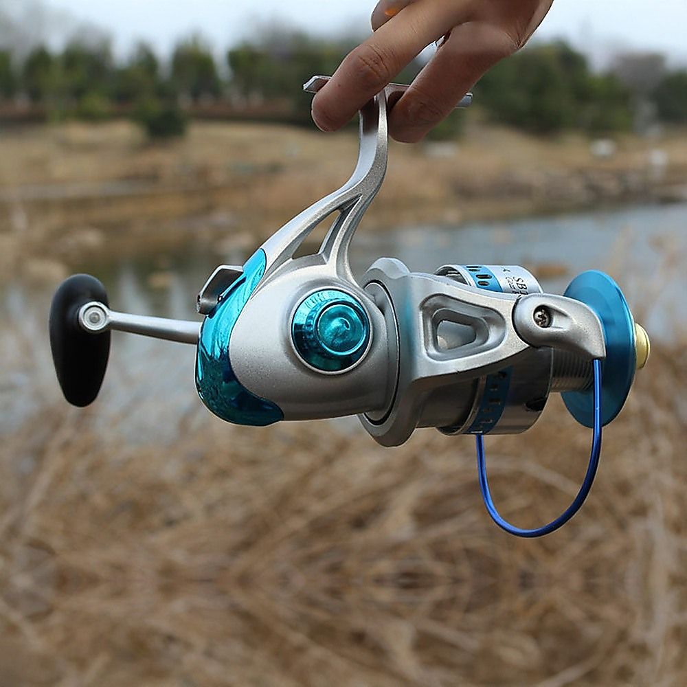 High Speed Saltwater Metal Spinning Reel, Large Sea Fishing