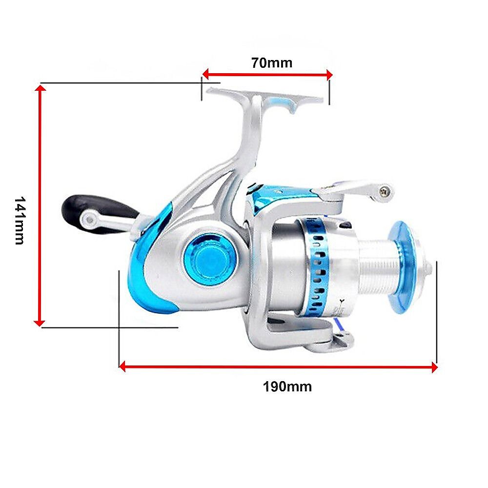 High Speed Saltwater Metal Spinning Reel, Large Sea Fishing