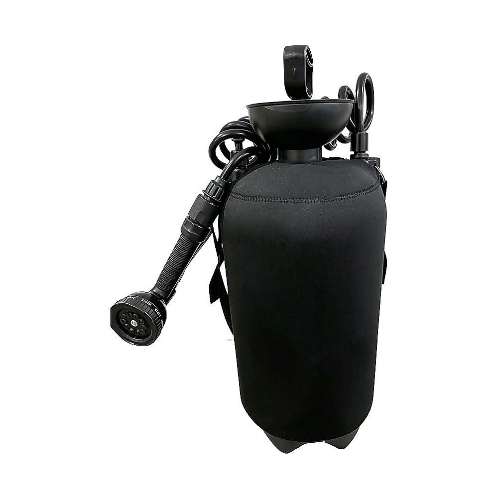Portable 12L Camping Shower - 10 Spray Modes & Lock Switch