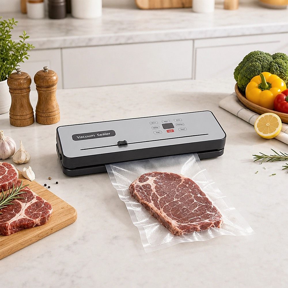 Cordless Food Vacuum Sealer, Dry & Wet Modes, with 30 Bags
