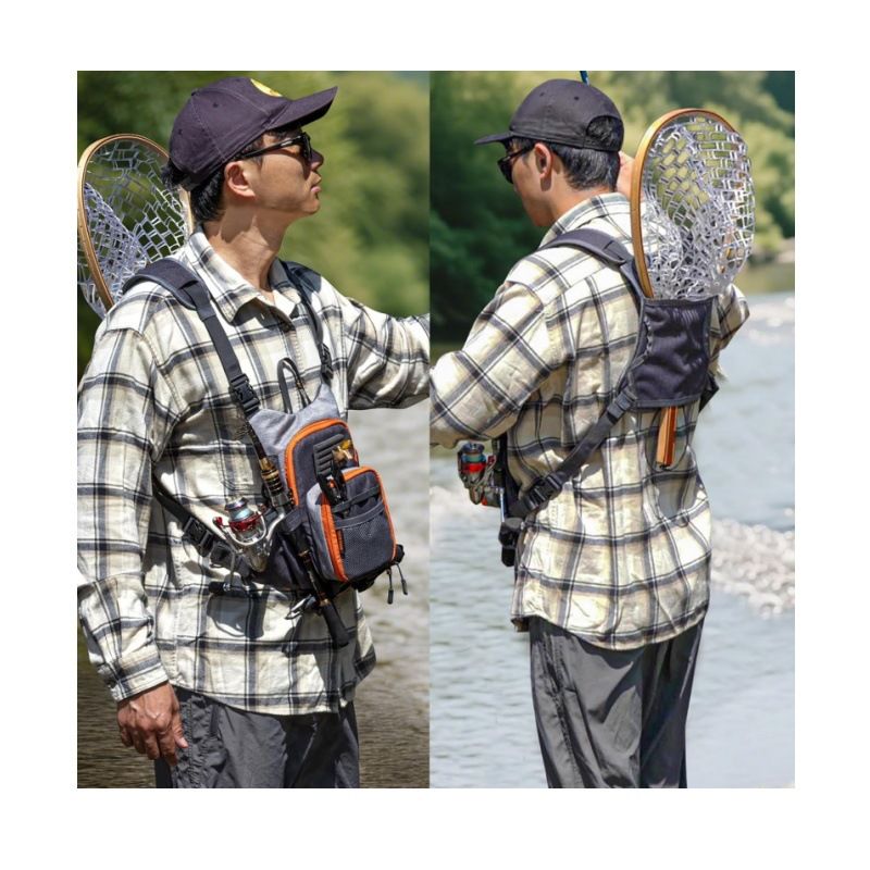 Lightweight Fly Fishing Chest Pack, 28 x 33 cm