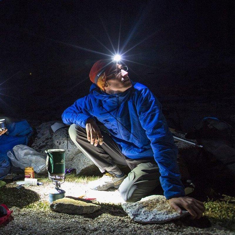 3-Mode COB LED Headlamp, 120 Lumens, Black/Blue