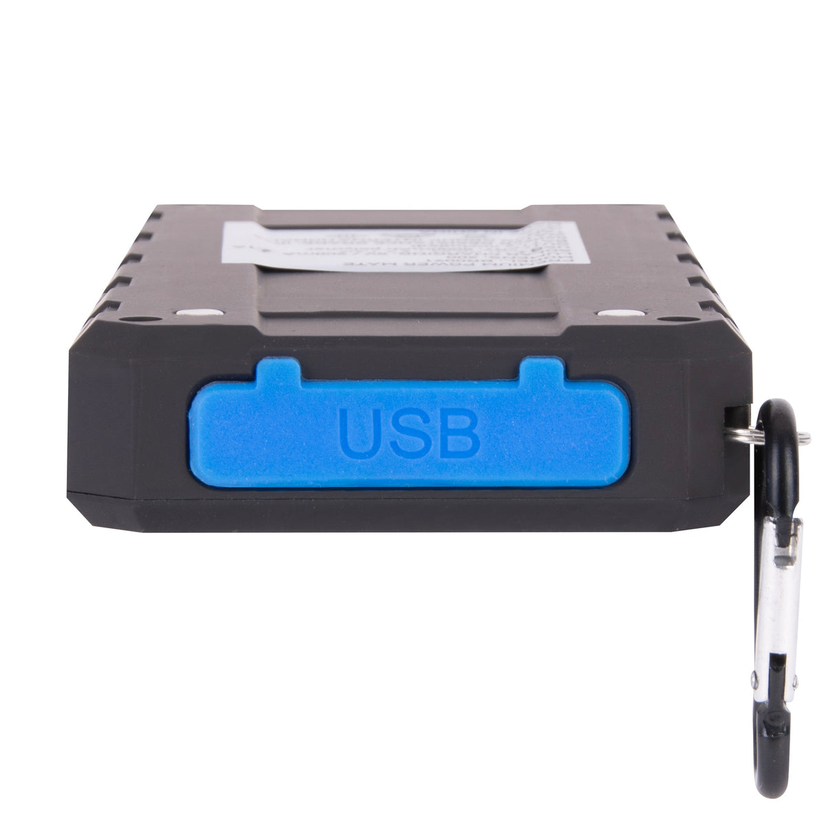 Brillar 8000mAh Solar Power Bank with 200 Lumen LED Torch