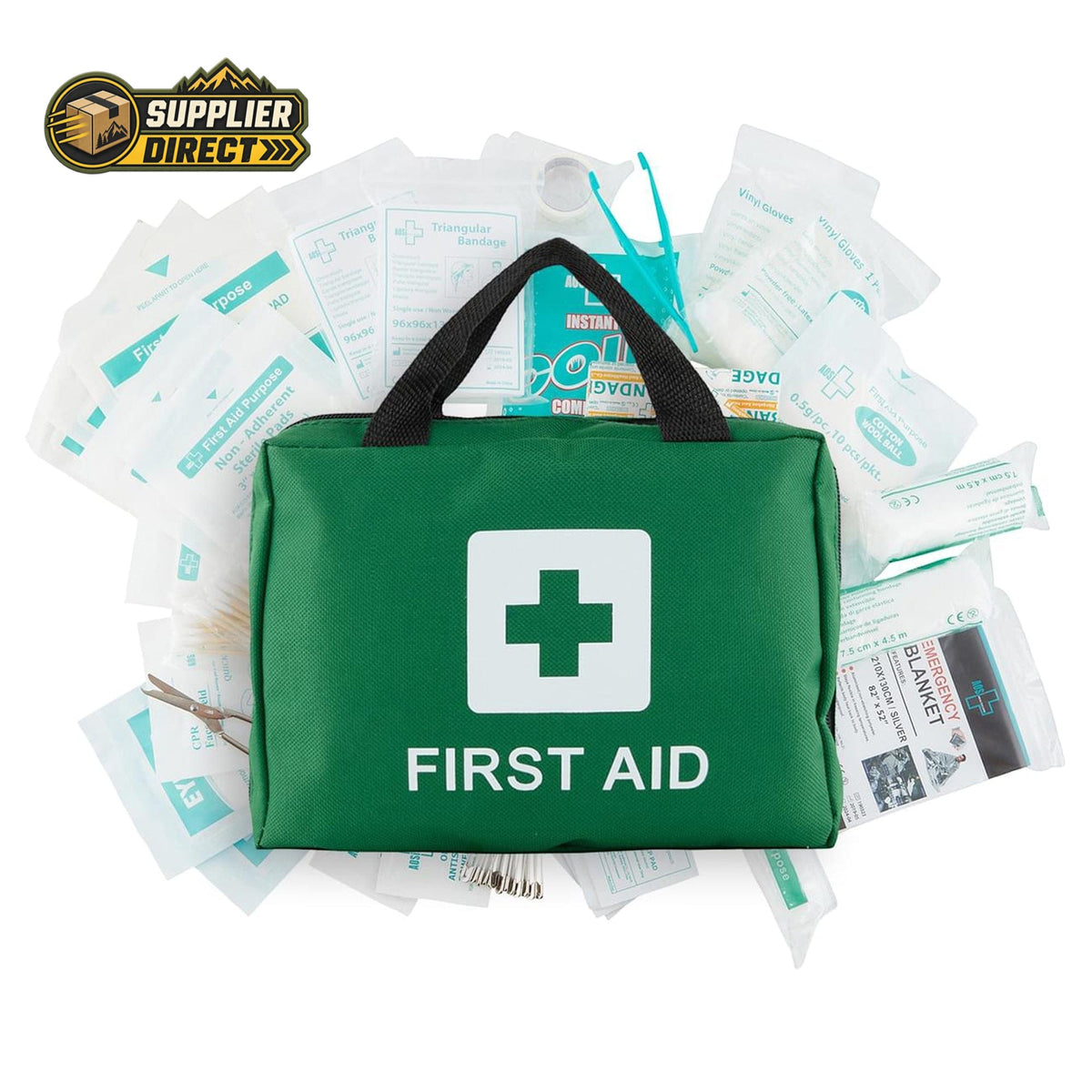 210 Piece Deluxe Emergency First Aid Kit