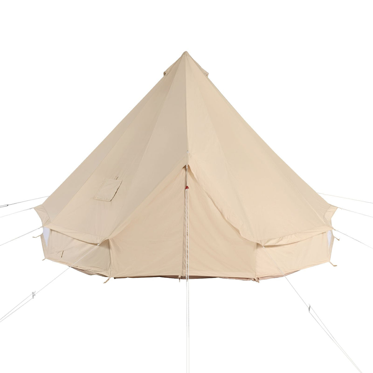 Canvas Bell Tent, 4 m, with Stove Jack, TC Cotton Canvas
