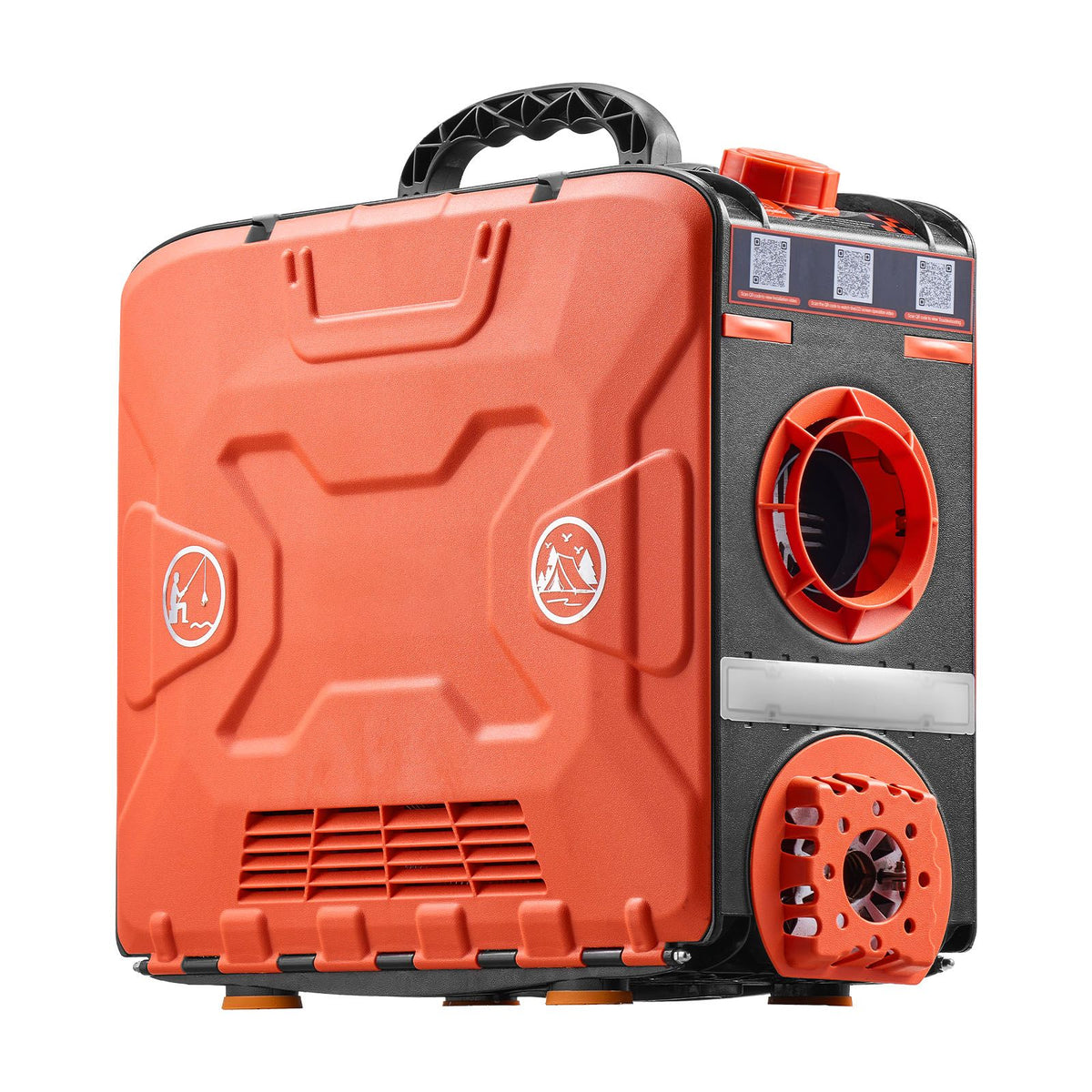 8kW Portable Diesel Air Heater, 12V Only, 4.5L Tank, Bluetooth App