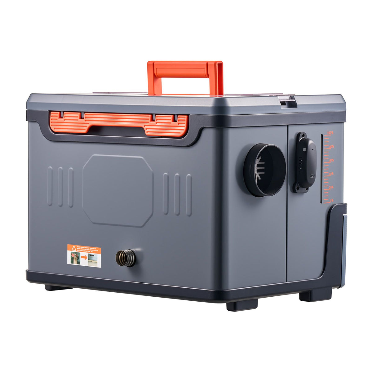 8kW Portable Diesel Air Heater, 12V/24V, 5L Tank, Bluetooth App