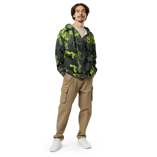 89 Apparel - Urban Camo - Zip Up Hoodie