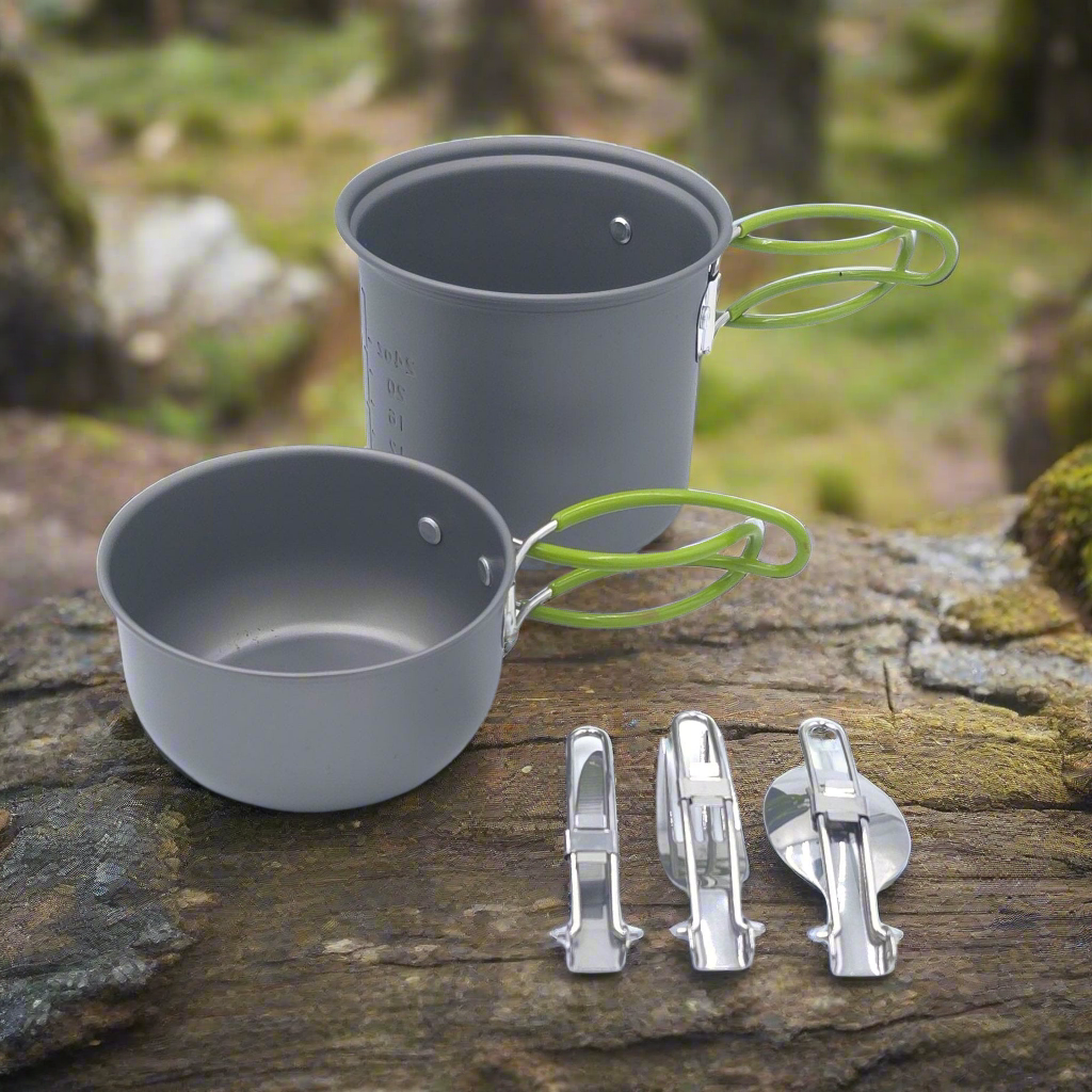 PrepPro Compact Camping Cookware Set – Lightweight & Portable for Outdoor Cooking - PrepPro Australia