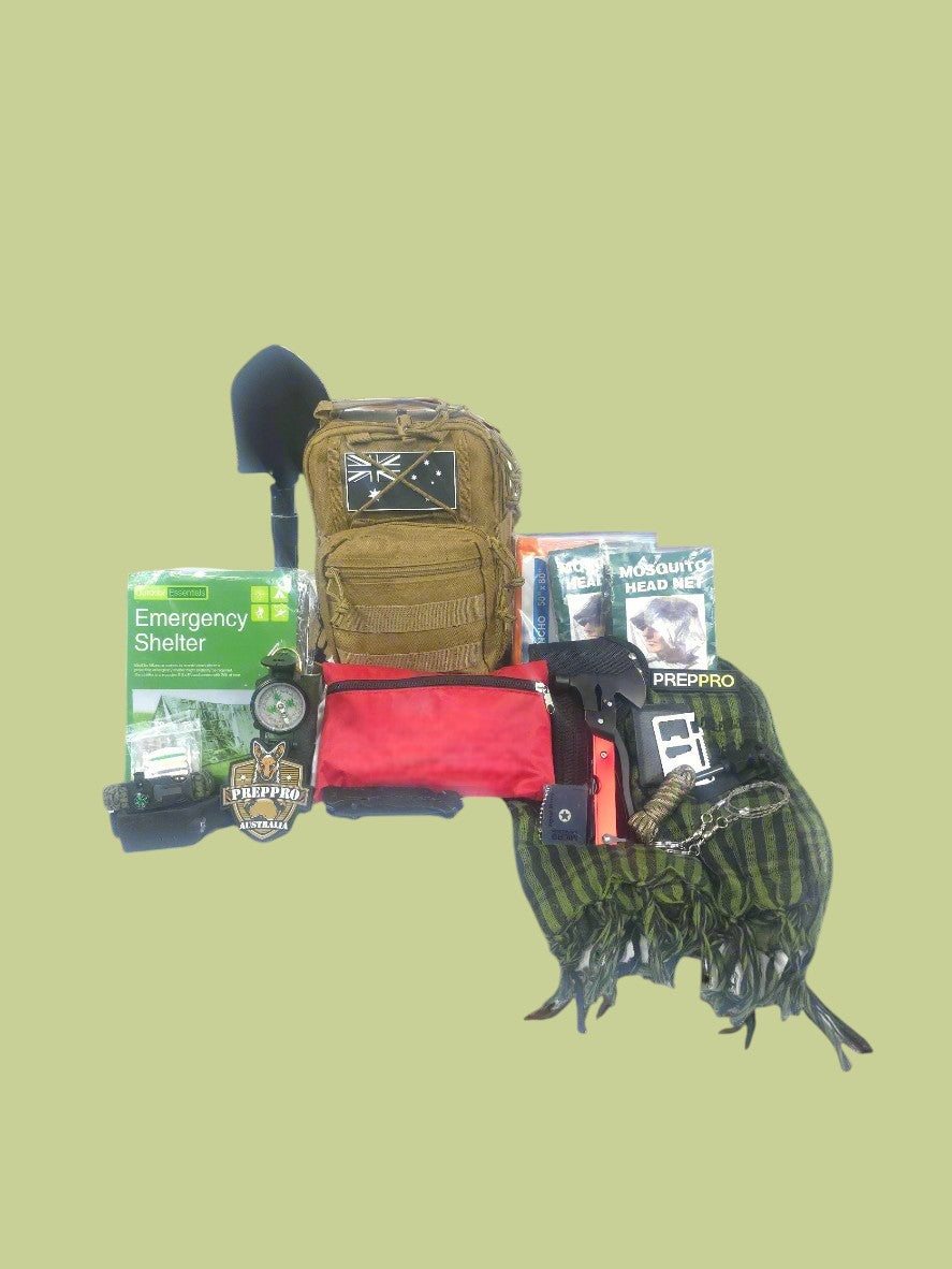 Pioneer Emergency kit / Cross body shoulder bag - PrepPro Australia