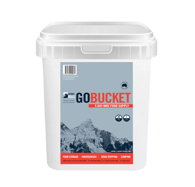 OnTrack 5‑Day GoBucket | Emergency Food Supply Kit