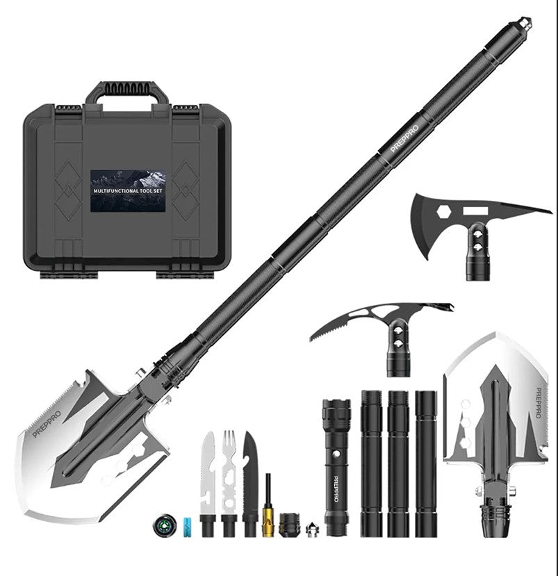 PrepPro Ultimate 14-in-1 Tactical Survival Shovel, Axe & Pick Tool - PrepPro Australia