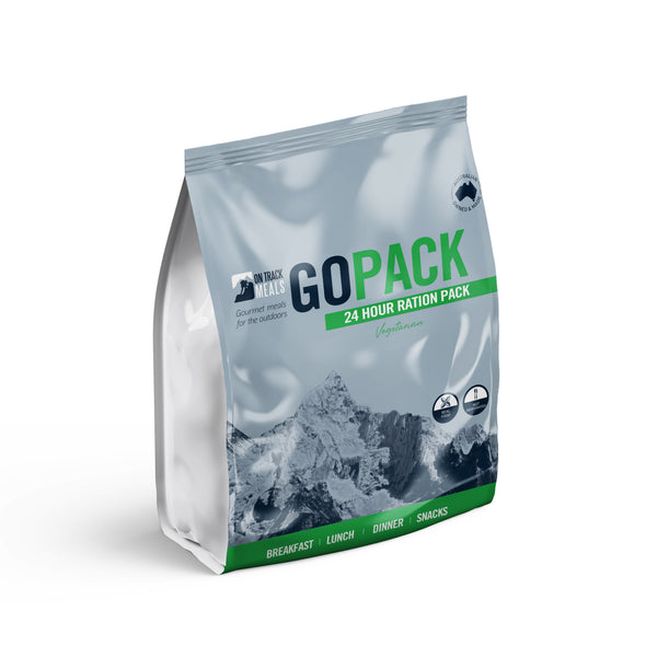 ONTRACK Vegetarian Go Pack | 24‑Hour Emergency Meal Kit