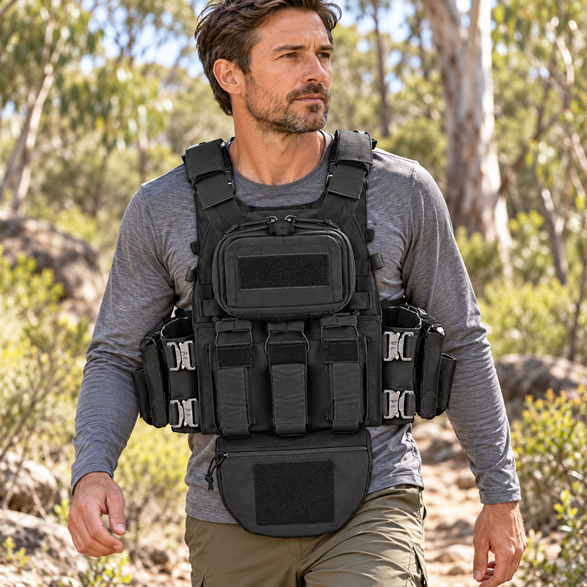 Operator Survival Vest Kit — trail