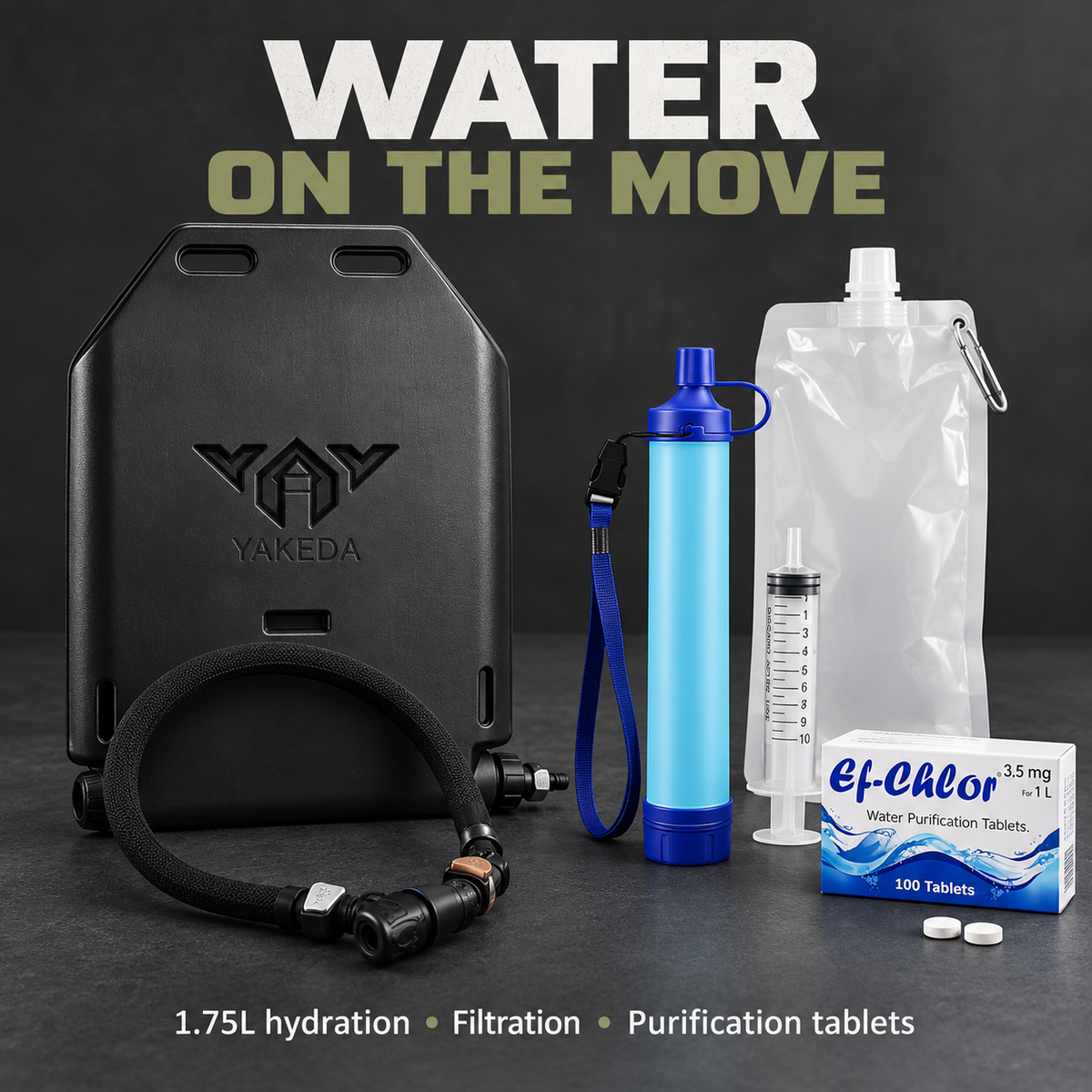Operator Survival Vest Kit — water equipment