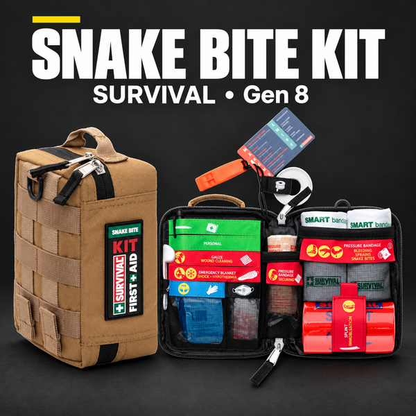 SURVIVAL Snake Bite KIT – Gen 8 | Tan