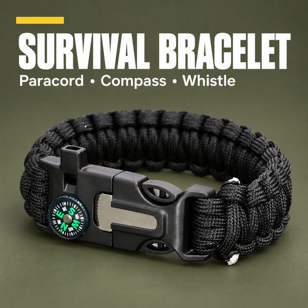 Paracord Survival Bracelet – Multi‑Function | PrepPro