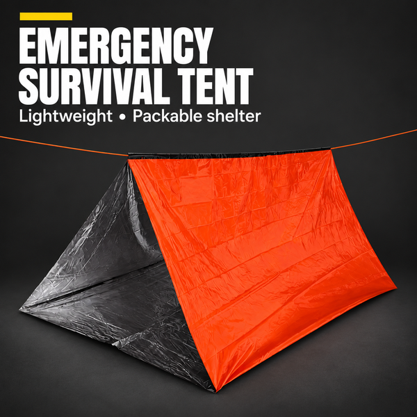 Emergency Survival Tent – Waterproof & Heat‑Retaining | PrepPro