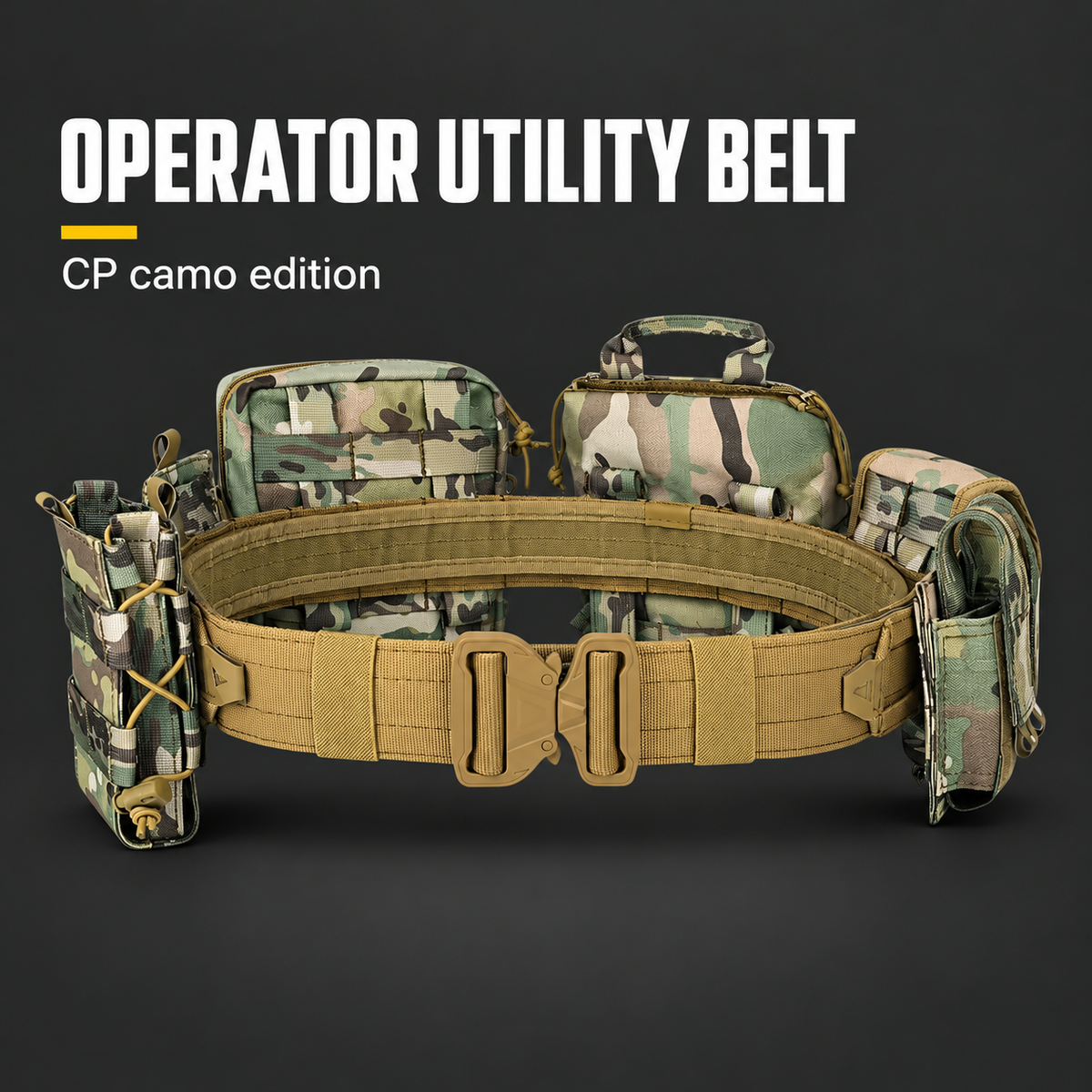 Operator Utility Belt – CP Camo Edition — product overview