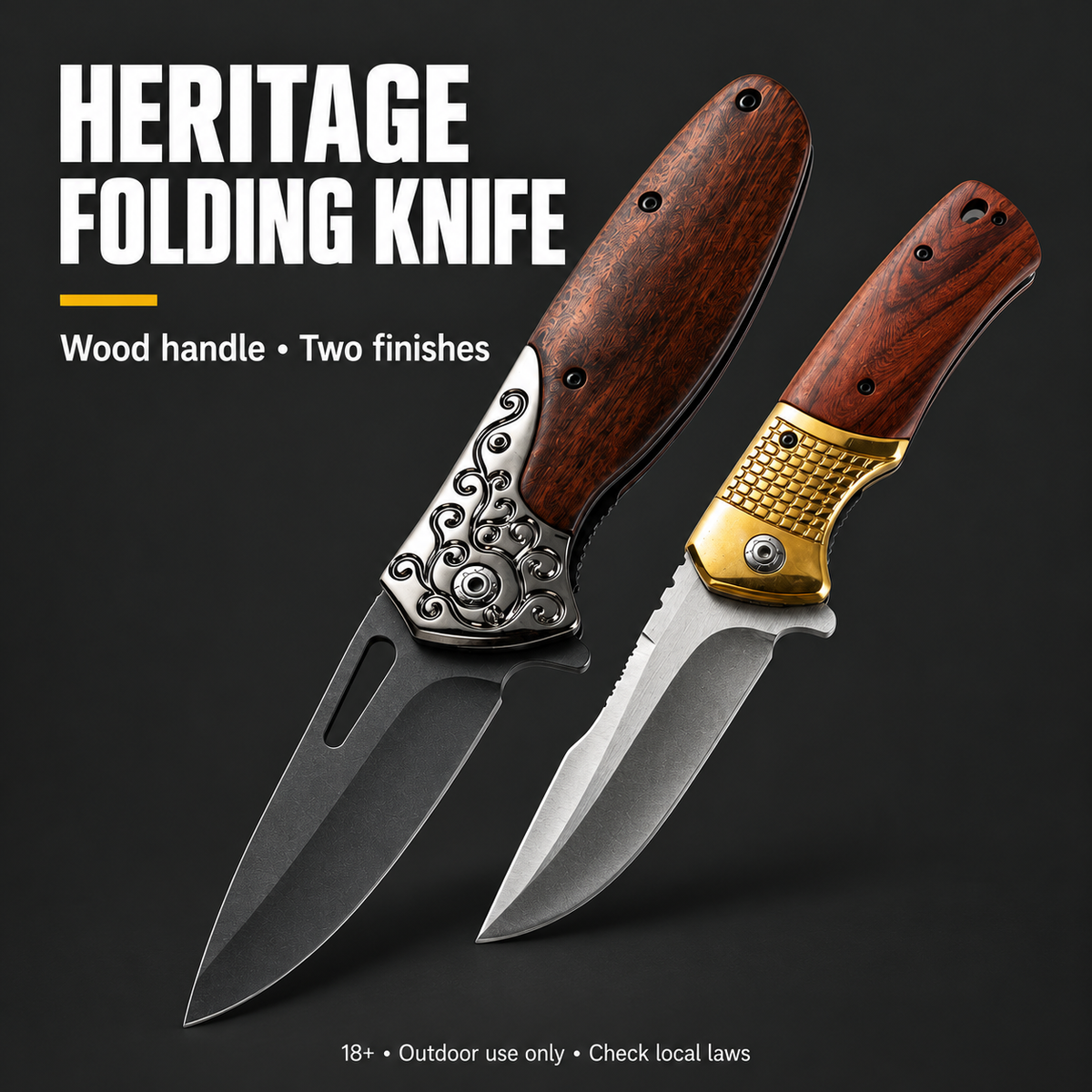 Heritage Folding Utility Knife – Premium Edition — product overview