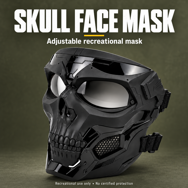 Skull Face Mask – Protective Skirmish & Riding Gear