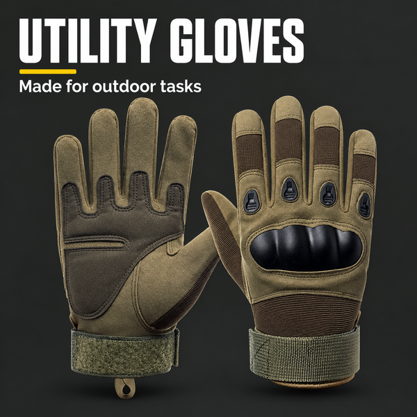 Utility Gloves – Durable Work and Outdoor Protection | PrepPro