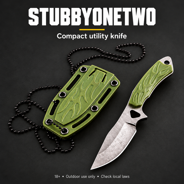 Compact EDC Utility Knife – StubbyOneTwo | PrepPro