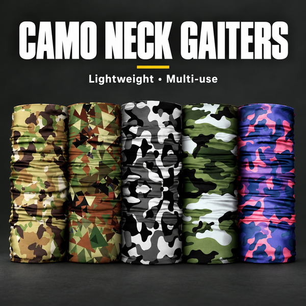 Lightweight Camo - Multi Use Neck Gaiters