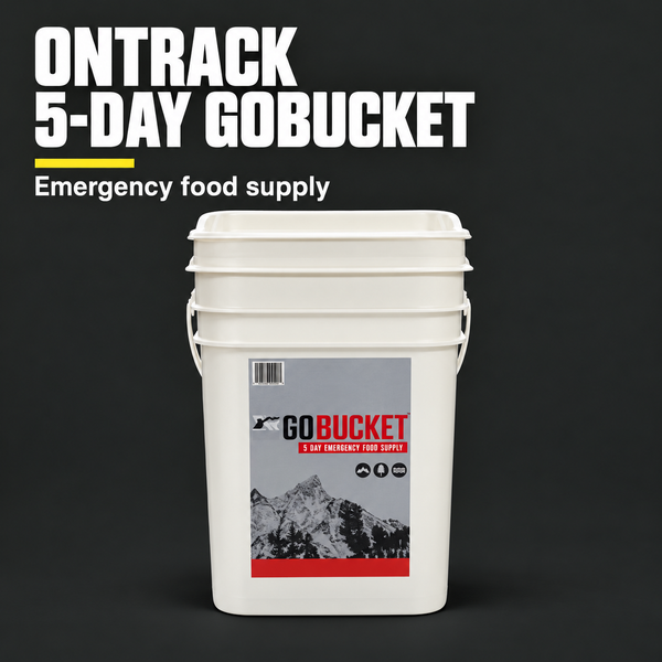 OnTrack 5‑Day GoBucket | Emergency Food Supply Kit