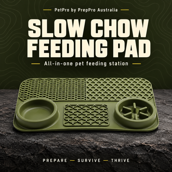 Slow Chow Feeding Pad – All‑In‑One Pet Feeding Station