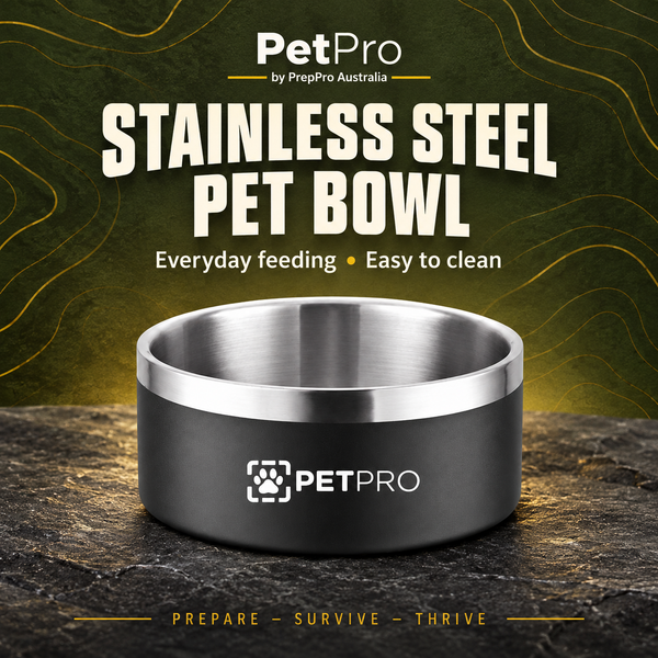 Stainless Steel Pet Bowls – Durable & Easy‑Clean | PetPro