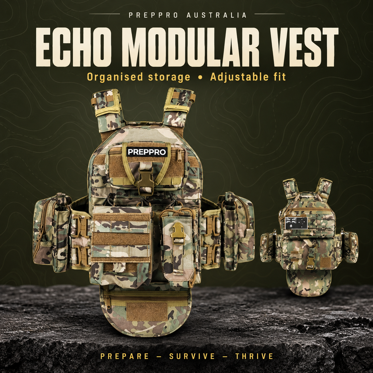 ECHO Plate Carrier Vest – Tough Australian Build – image 2