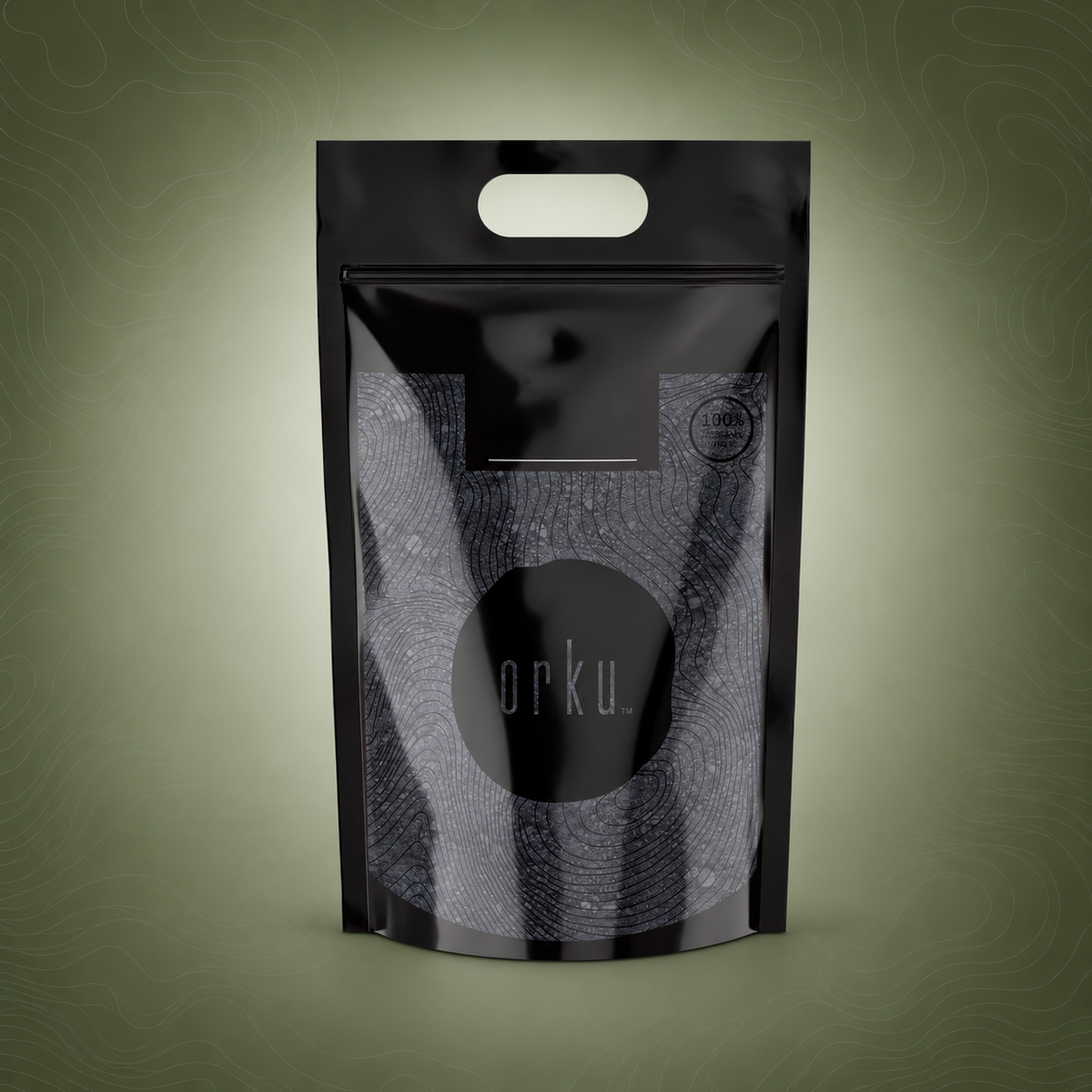 Orku Granular Activated Carbon (GAC), Coconut Shell Filter Media, 2kg