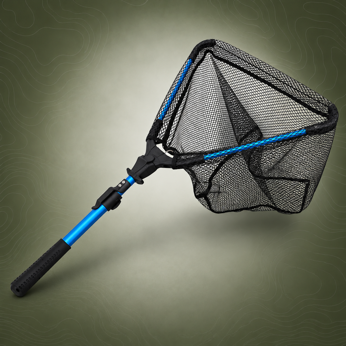 Telescopic Folding Fishing Landing Net, 92cm