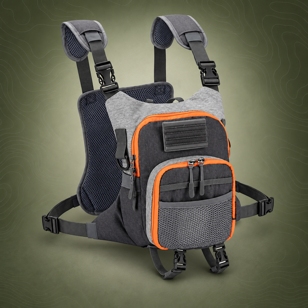 Lightweight Fly Fishing Chest Pack, 28 x 33 cm