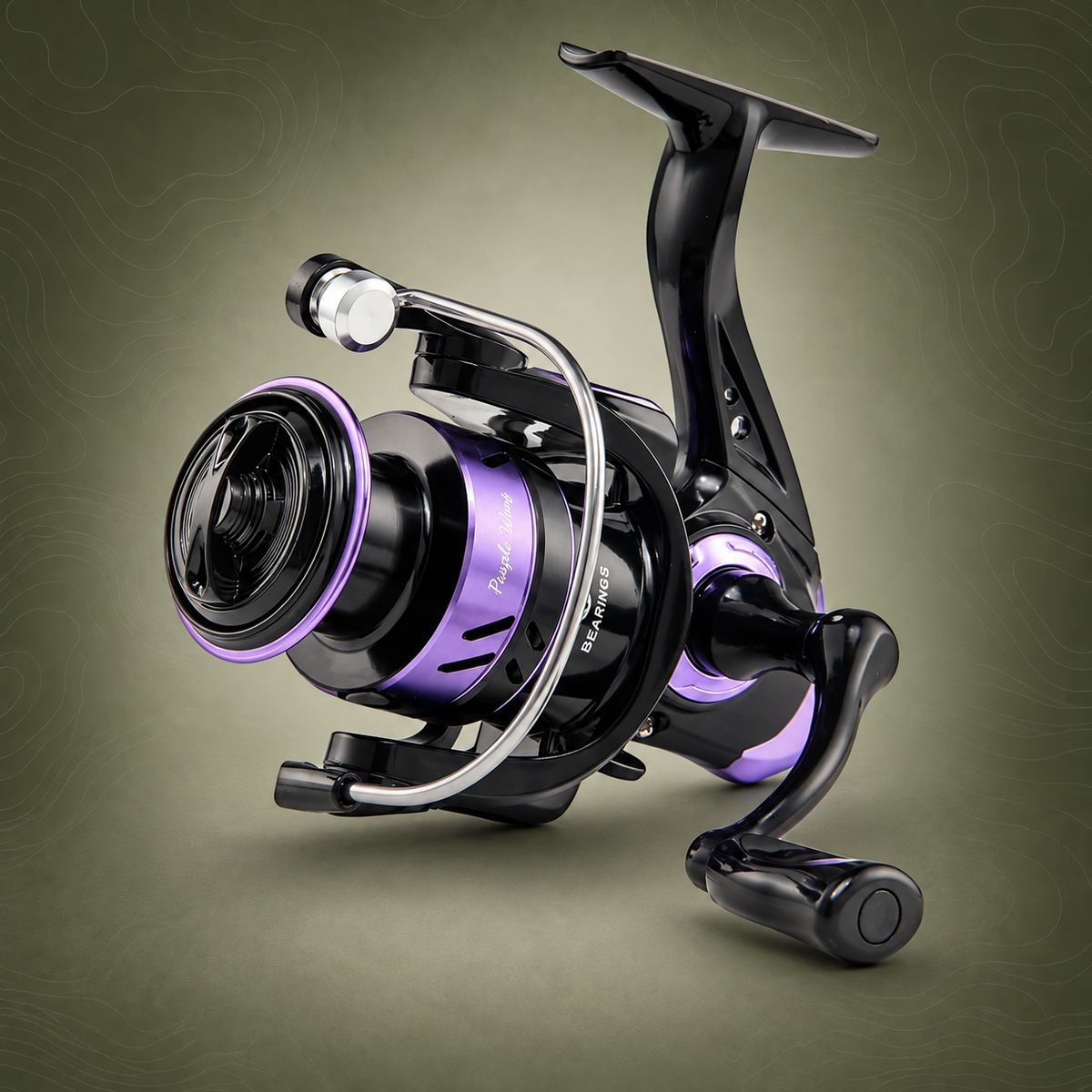 Ultralight Spinning Reel PW500, 5.2:1